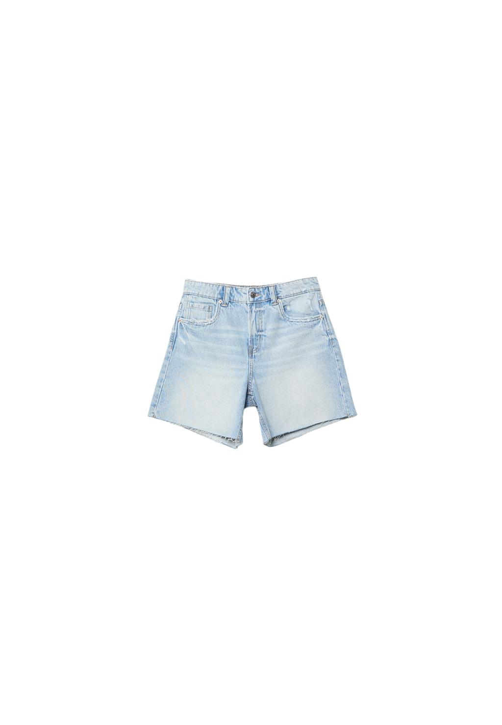 D93 Short denim longline estrellas