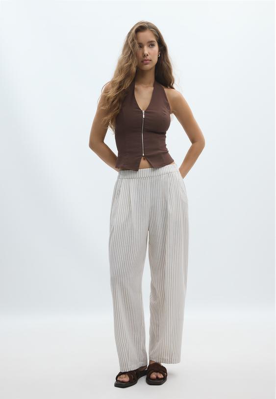 top halter in bengalina