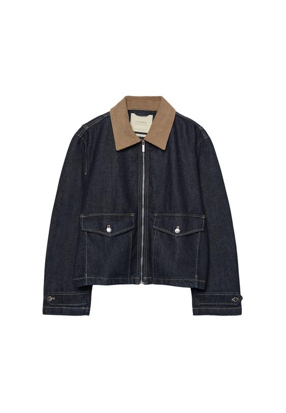 Fitilli kadife denim ceket_9