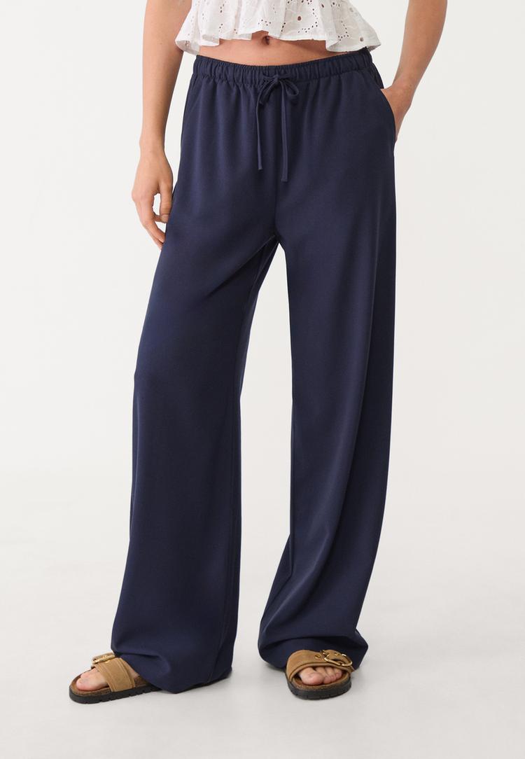 pantalon largo fluido vestir