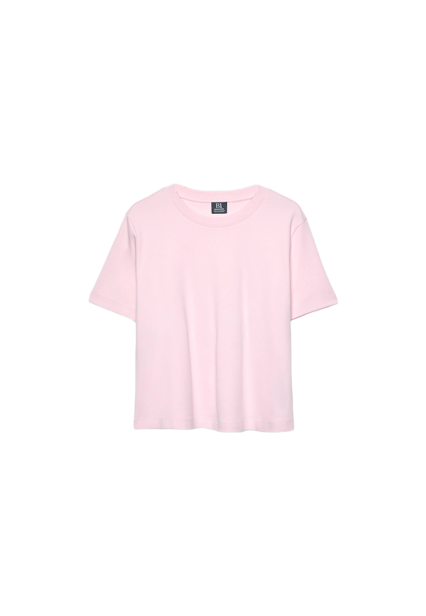 Basic regular fit kalın tişört