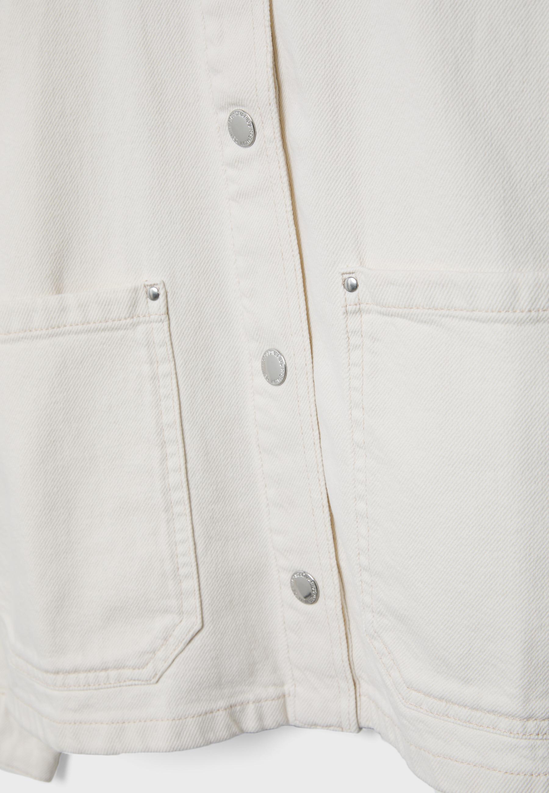 Patch pocket jacket — Vanilla