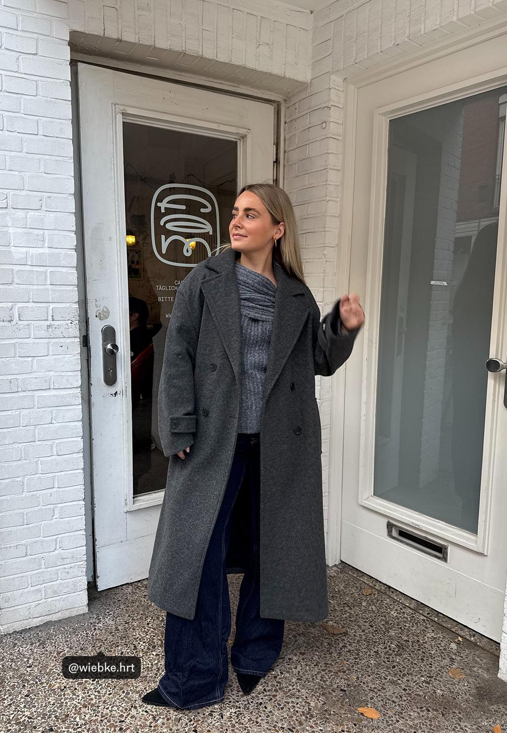 Μακρύ παλτό oversize