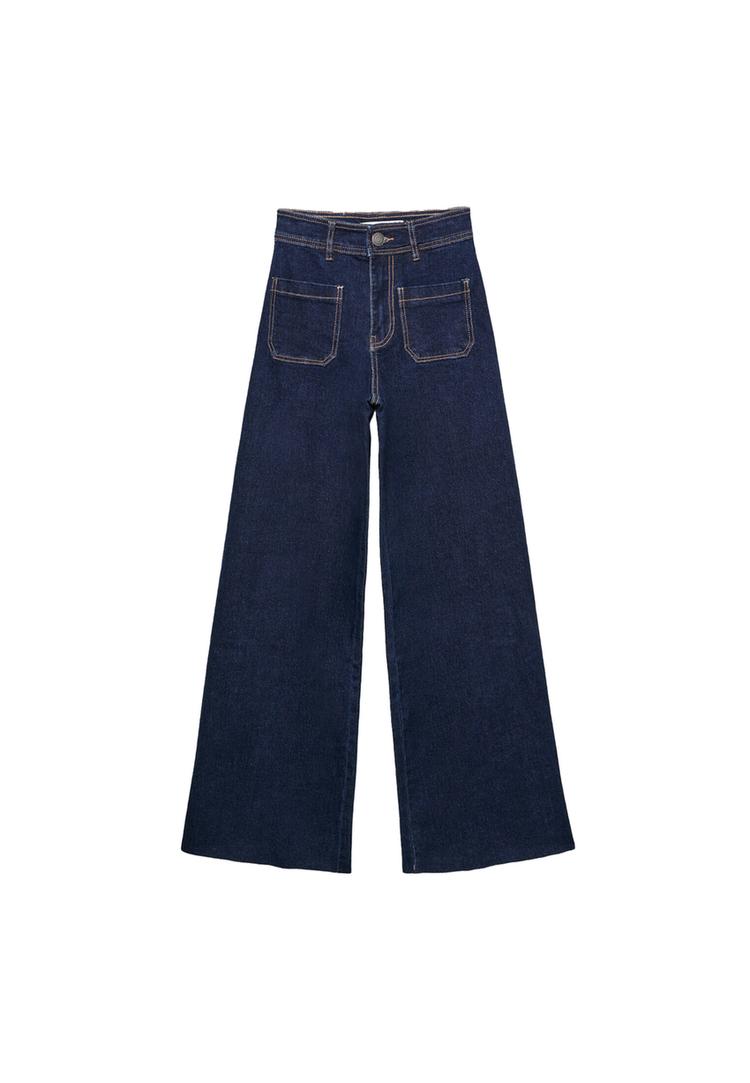 Jeans Cos Pantaloni Donna Jeans Straight Fit Con Tasche