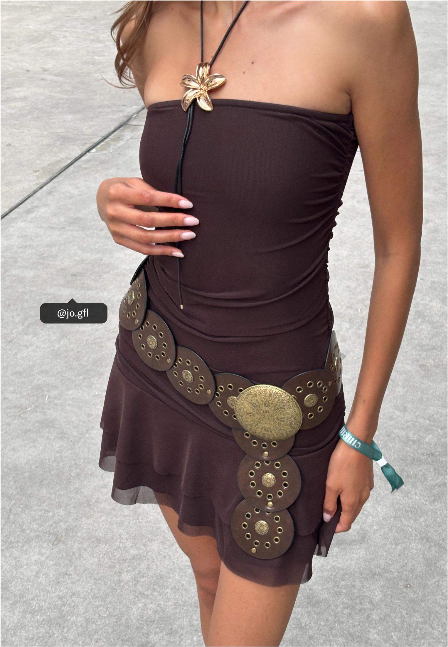 Rondel belt — Brown