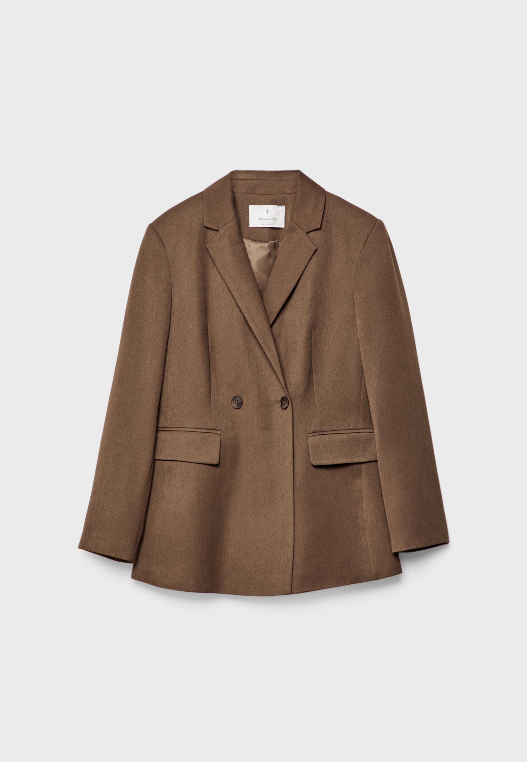 Slim fit double-breasted blazer - Women's fashion