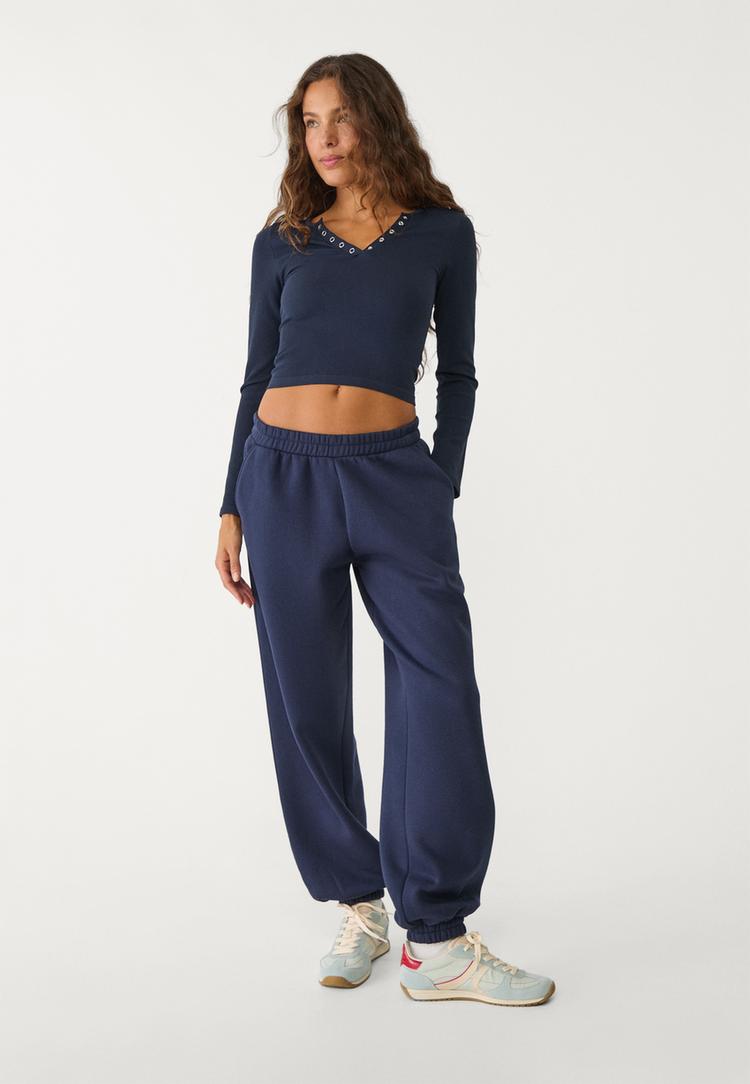 jogger felpa boyfriend