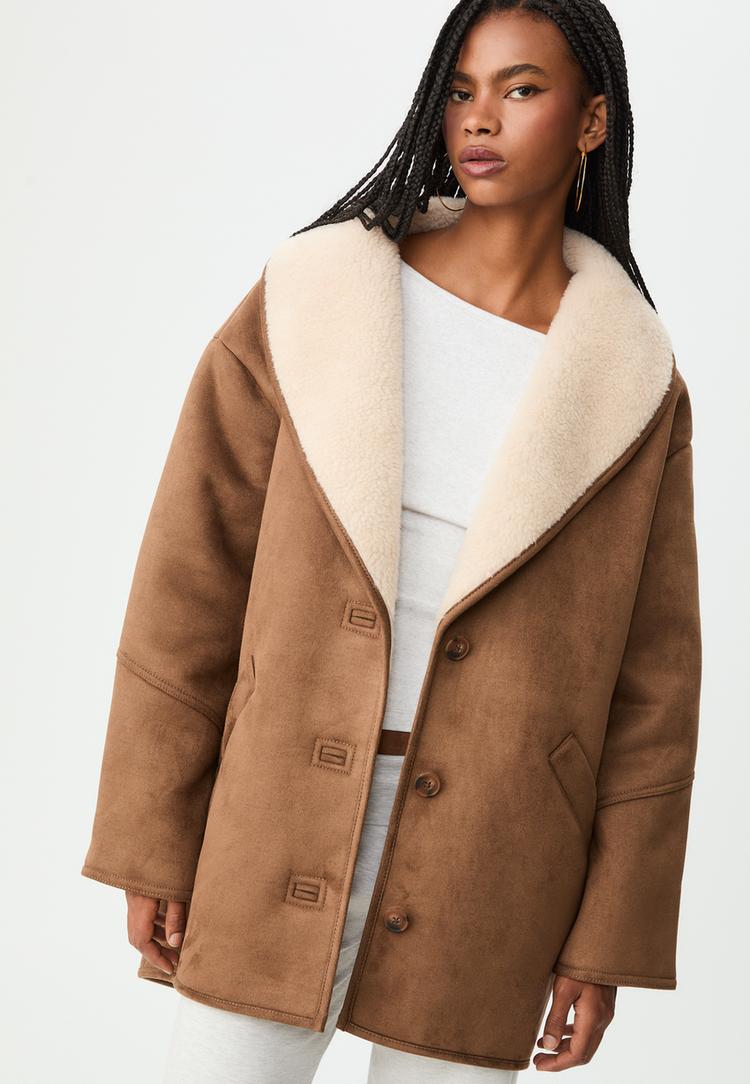 kısa ici kurklu kaban