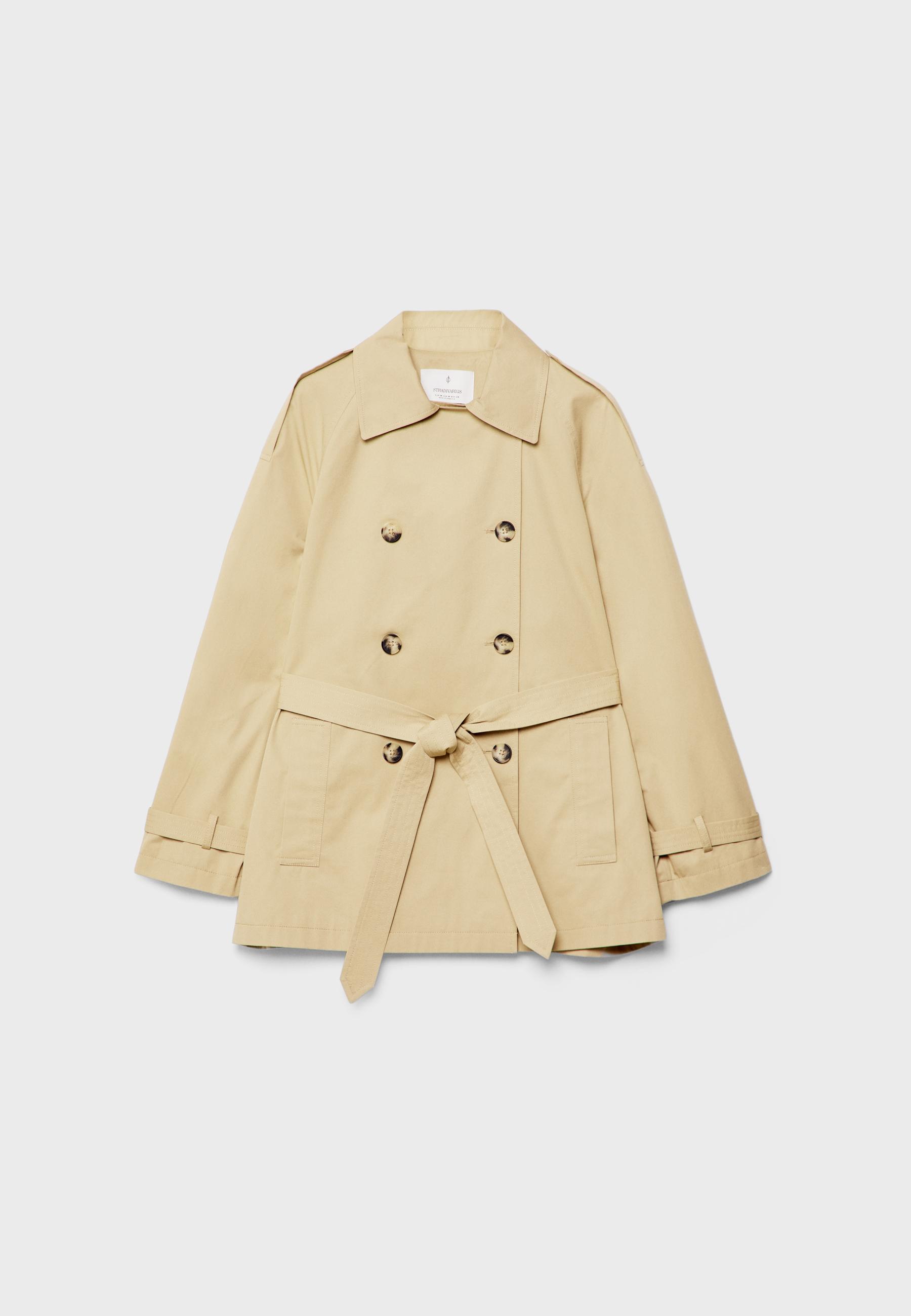 Regular oversize trench coat - Women's fashion