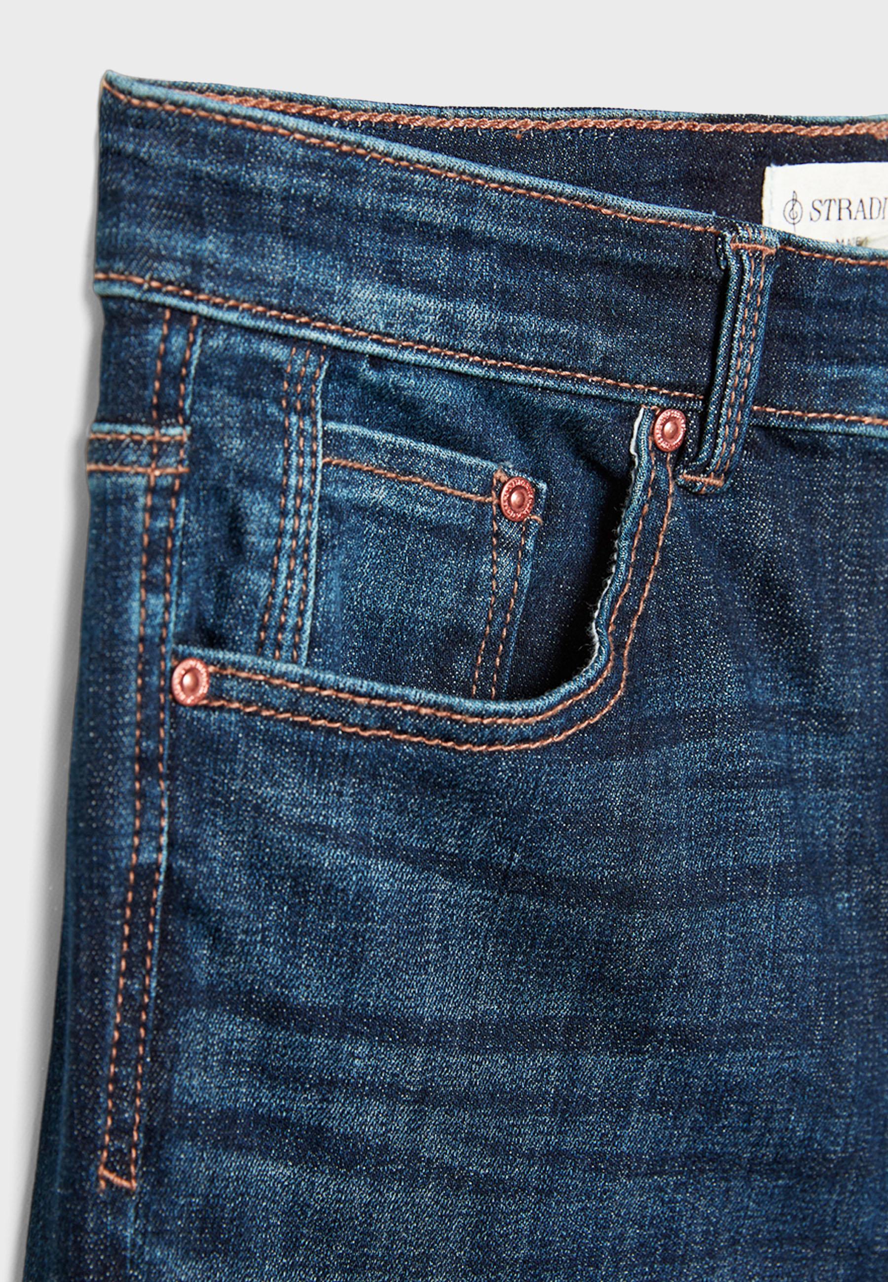 D07 normal bel skinny jean - Görsel 9
