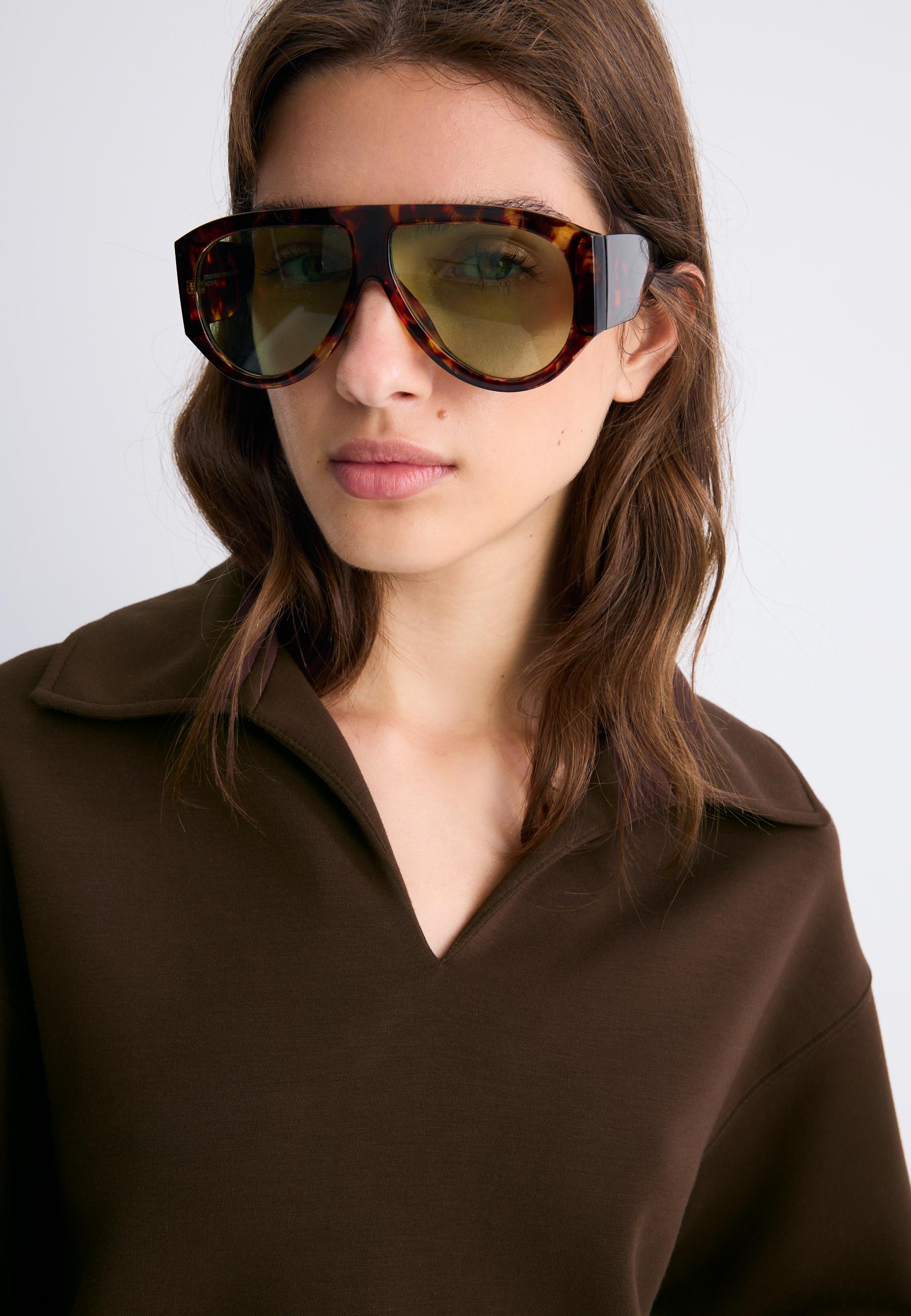 Soft-touch sweatshirt — Brown