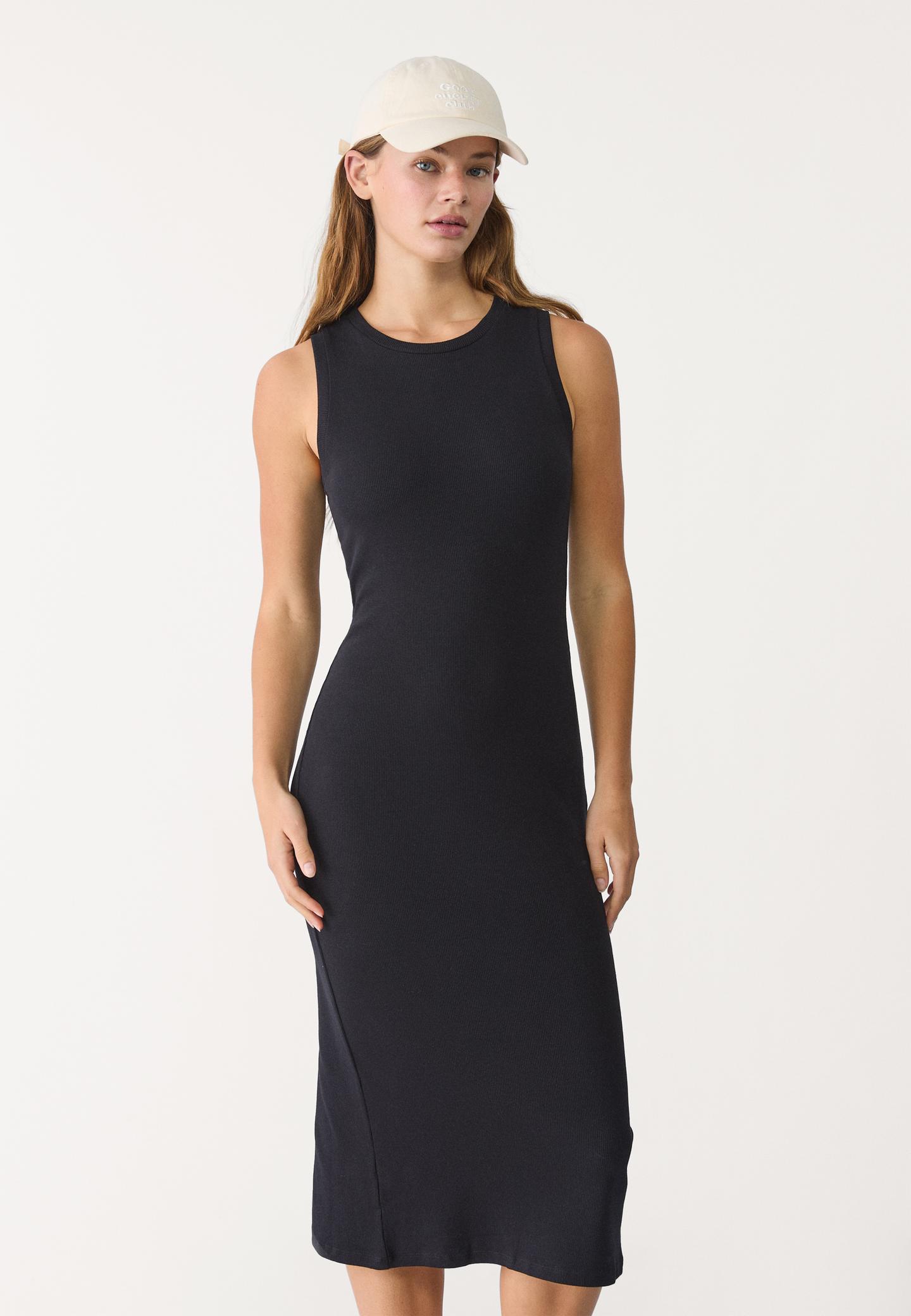 Sleeveless Robe A Col Roulé Pull Tunique Robe Pull Sans Manche