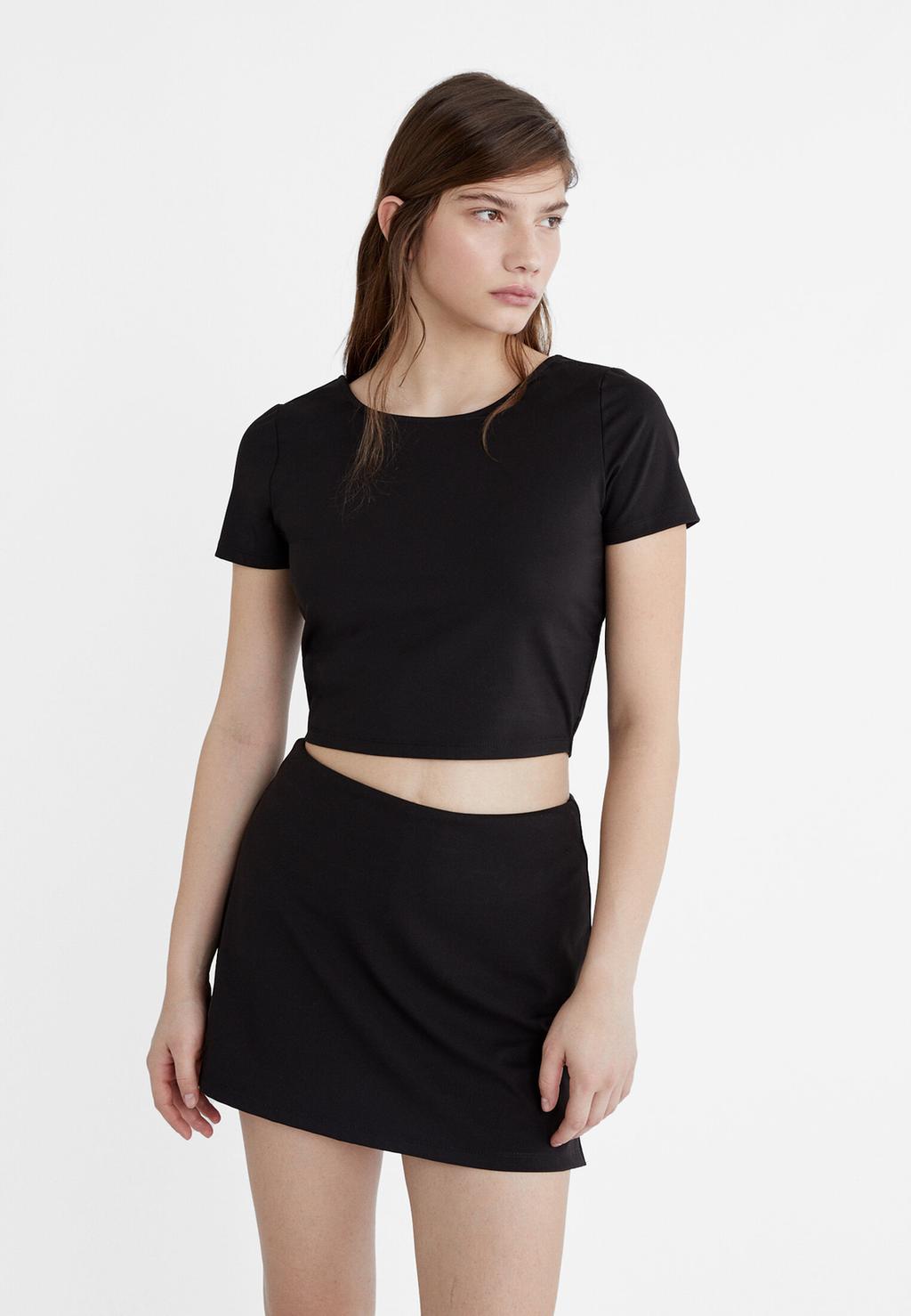 Jupe-culotte courte