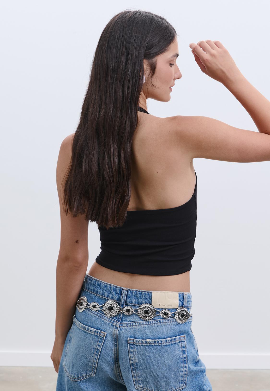 Halter crop top Women's fashion Stradivarius Philippines