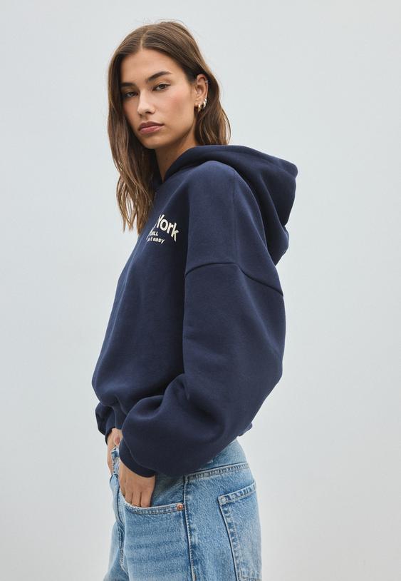 sweatshirt oversize com grafico
