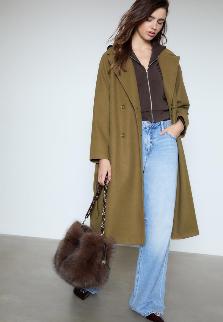 trench coat doux au toucher