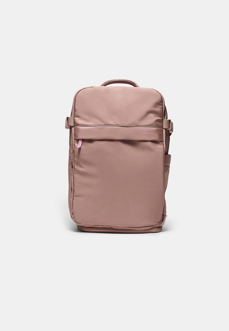 Stradivarius Αθλητικό Σακίδιο Καμπίνας Μπεζ Os