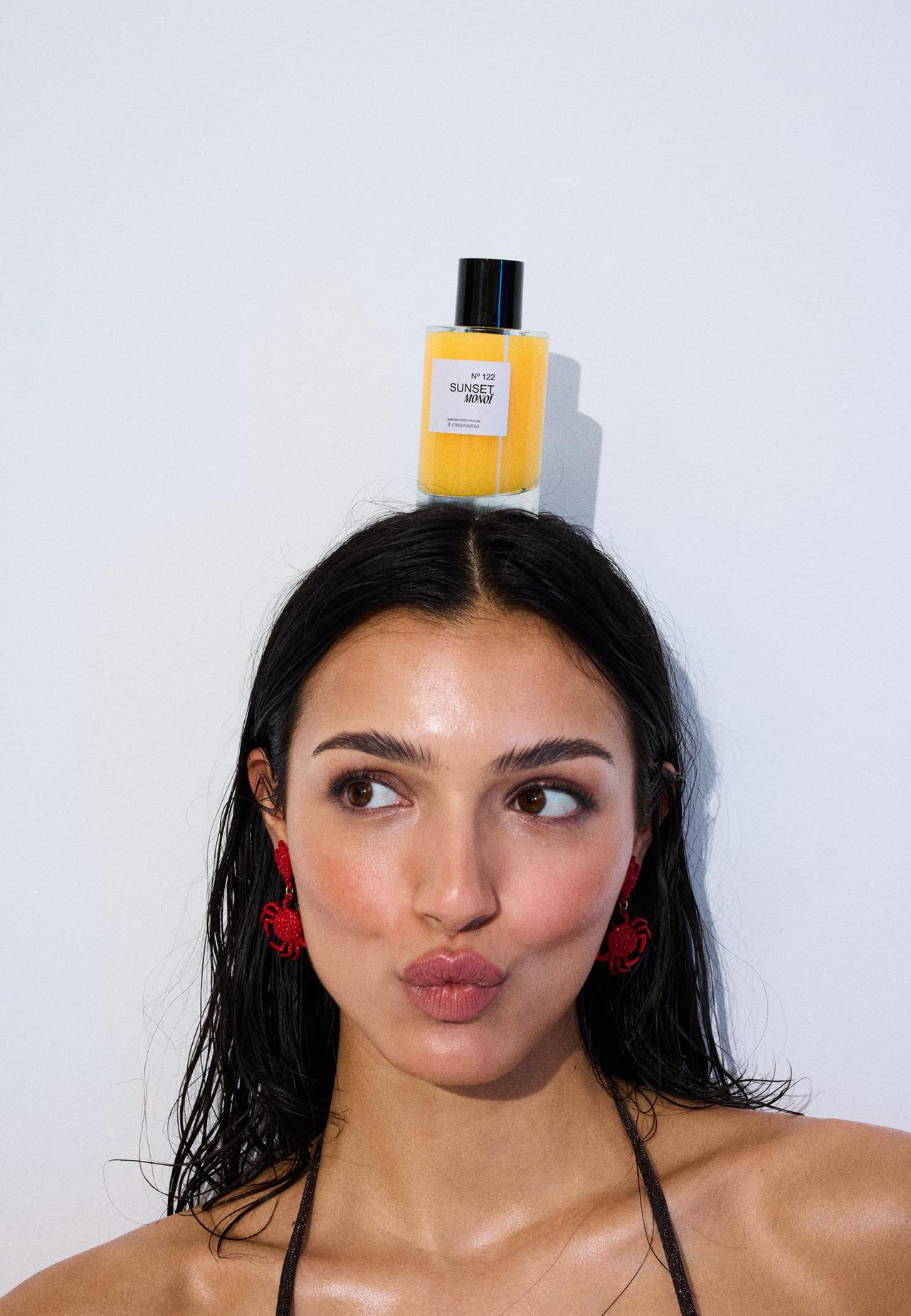 No. 122 Sunset Monoi Hair & Body Parfum — Gold