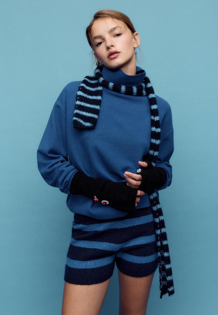 jersey basico cuello subido