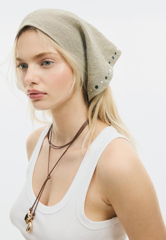 Stradivarius Pantalon Fluide Foulard Pierre S