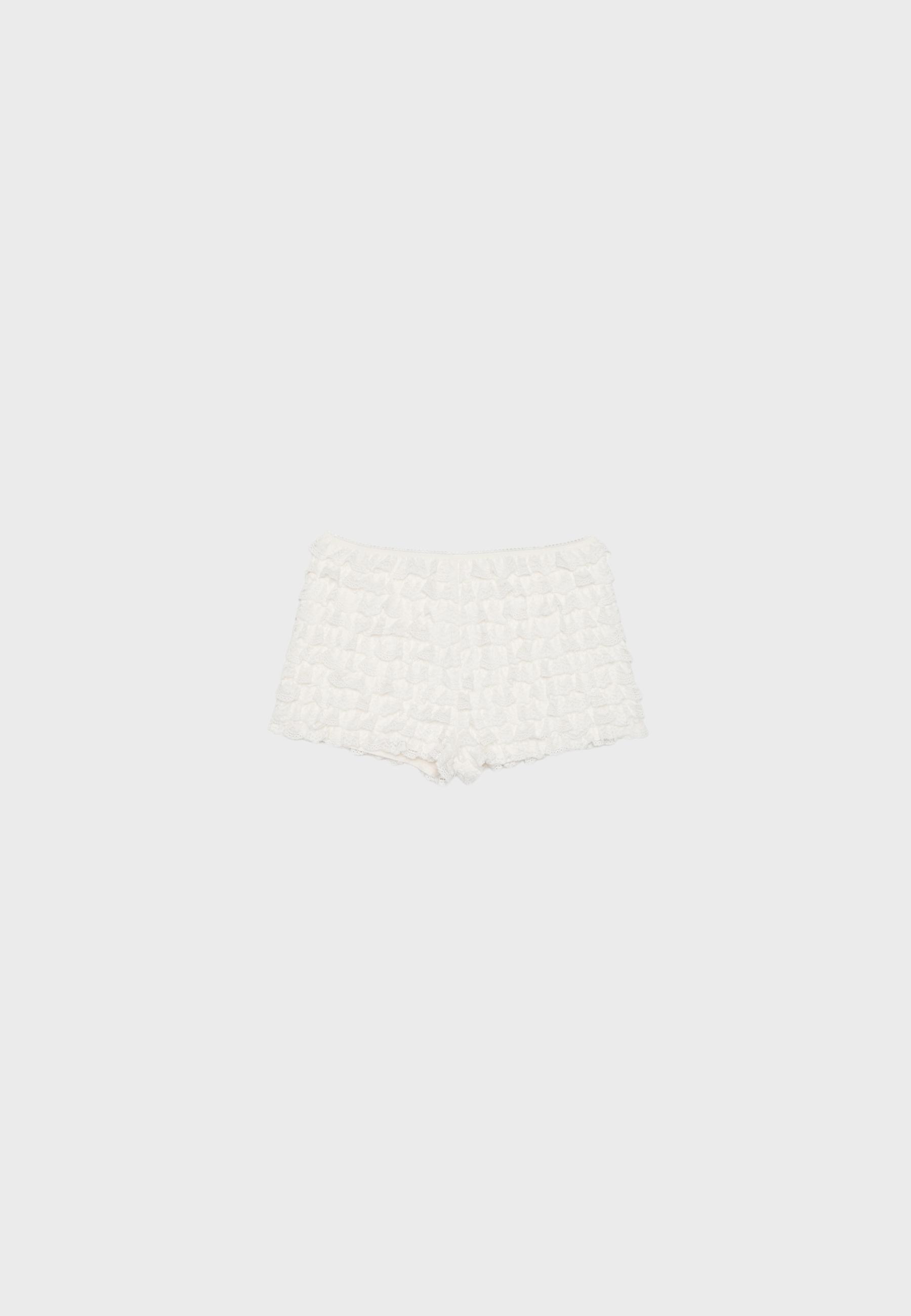 Lace bloomers — Ecru