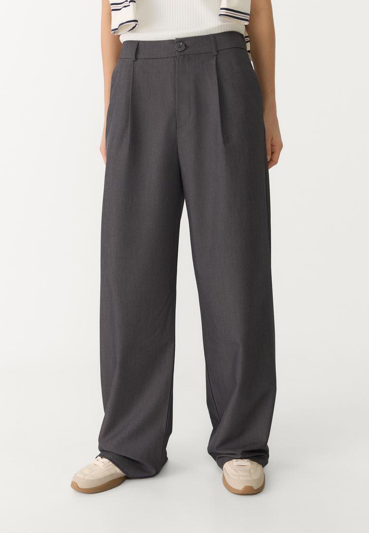 pantalon de vestir recto