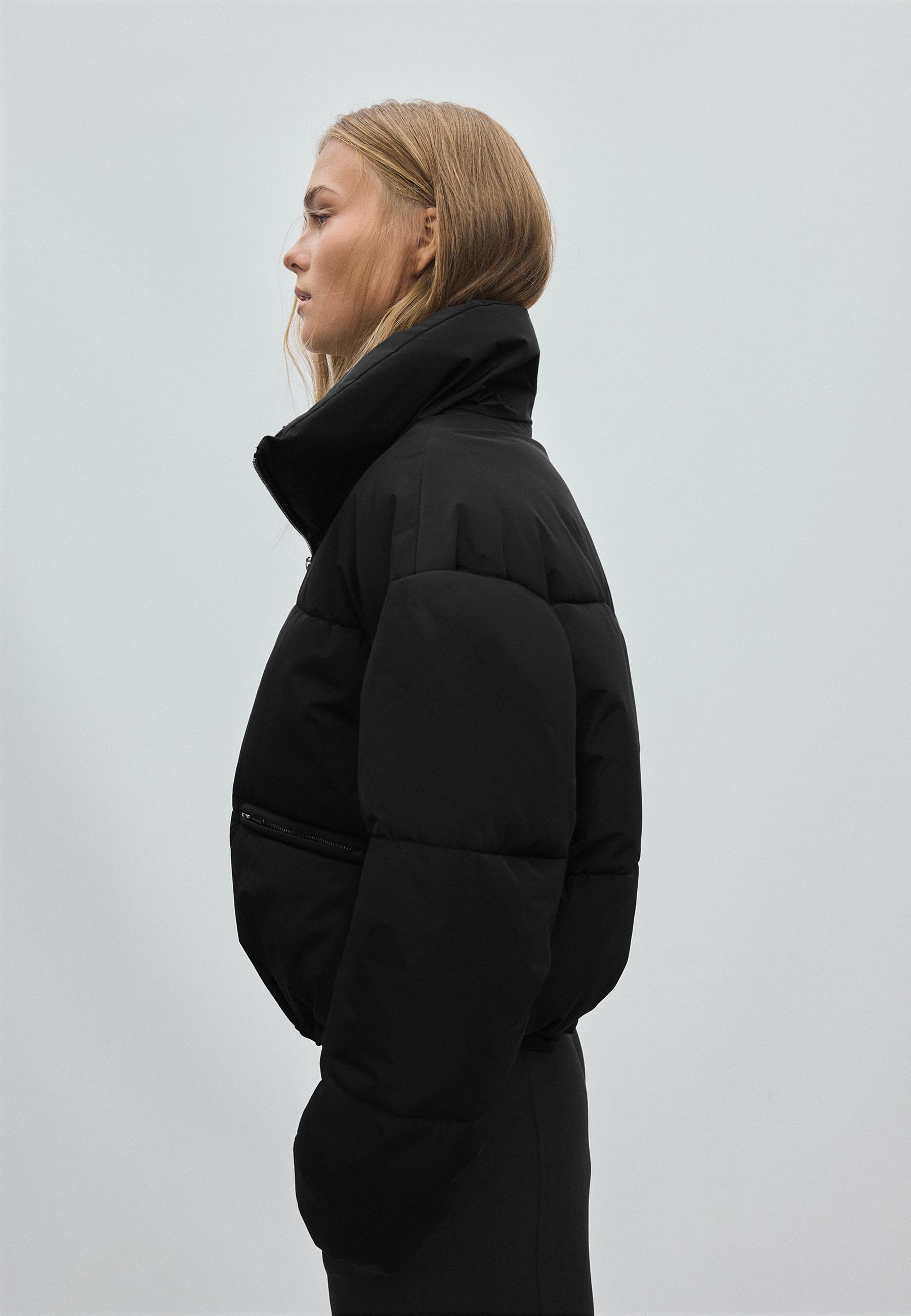 High neck cropped down jacket - Women's fashion | Stradivarius Jordan