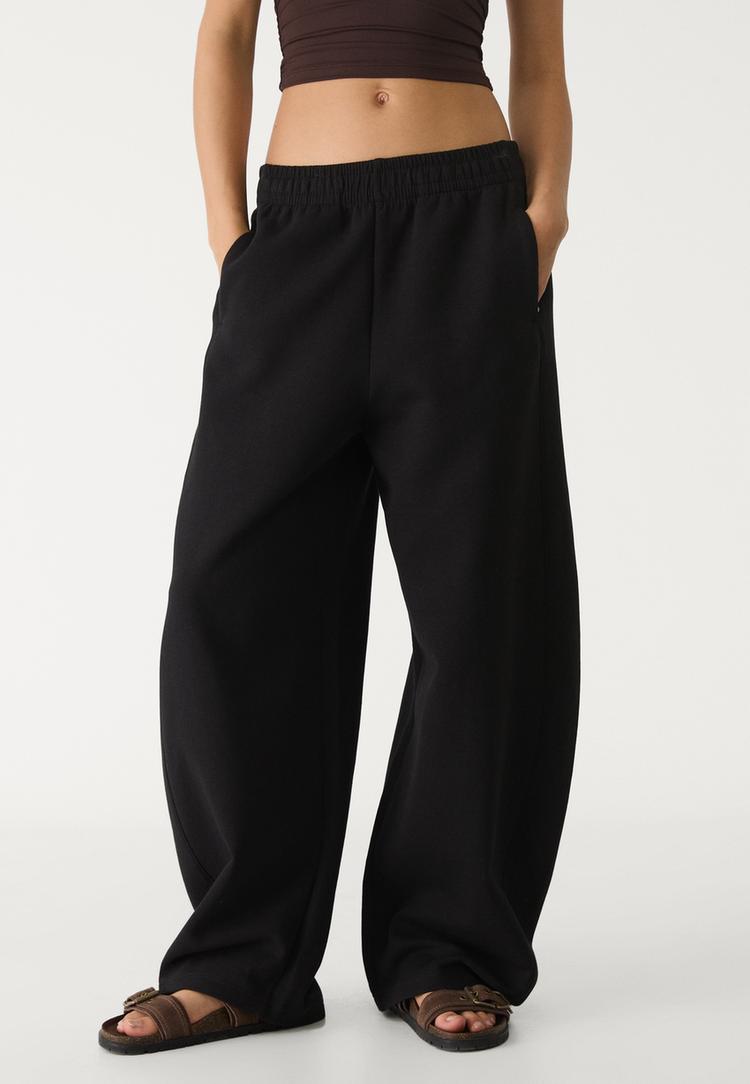 pantalon felpa barrel