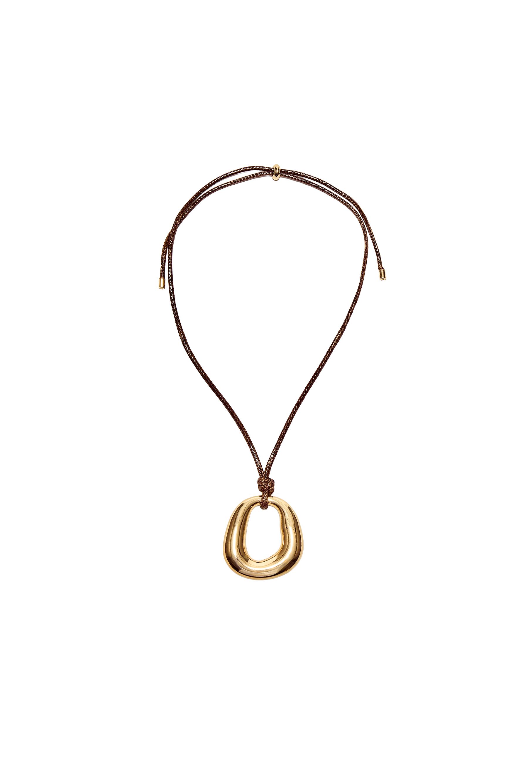 Stradivarius Charm detaylı kordon kolye görsel 3