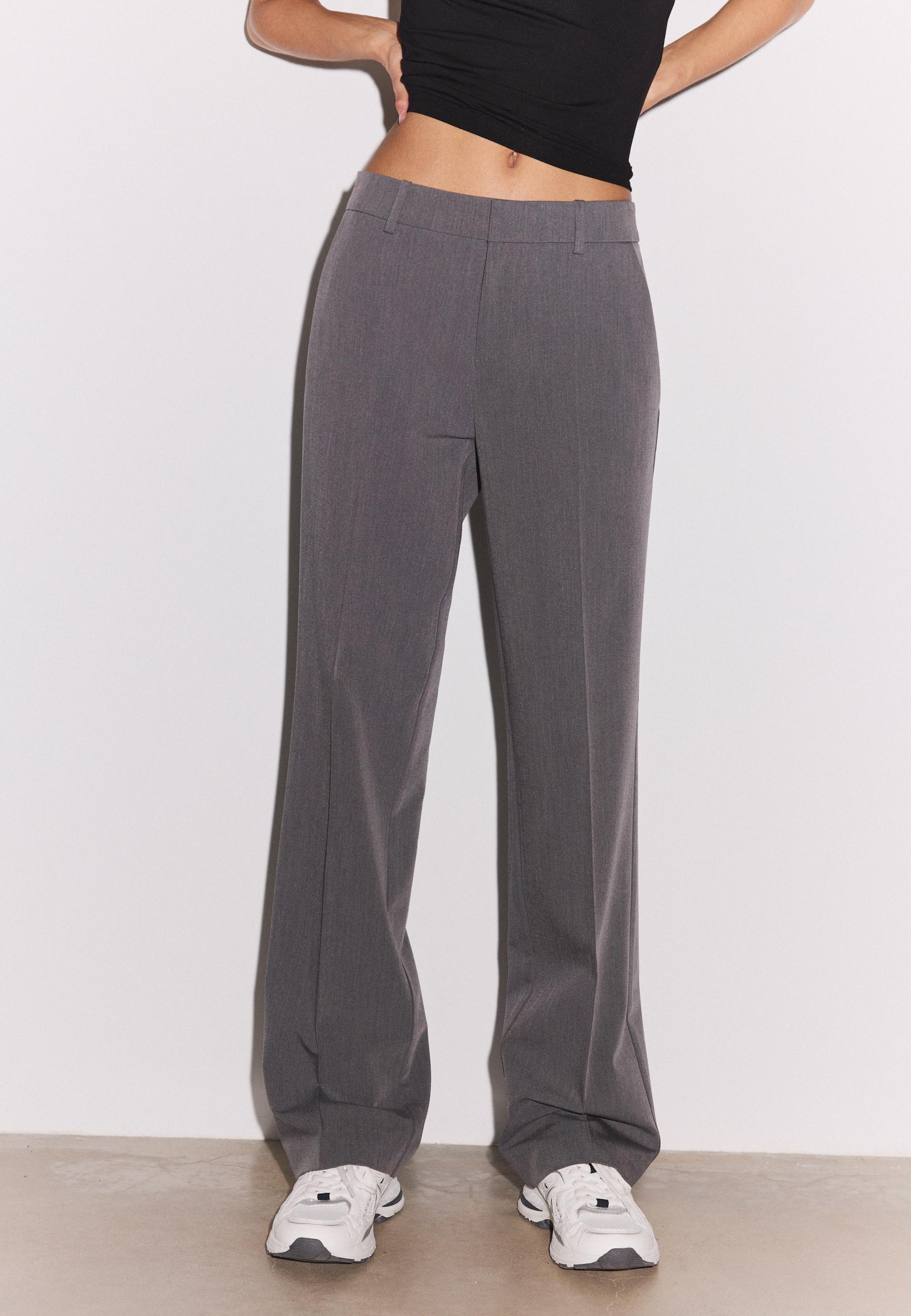 Smart trousers with pockets — Dark grey