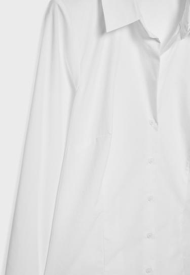 Fitted basic shirt — White 9