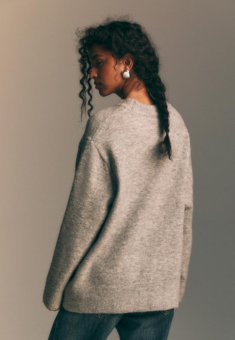 pull en maille au toucher doux
