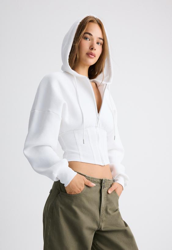 sweat a capuche style corset