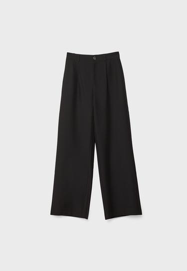 Straight-leg smart trousers — Black 7