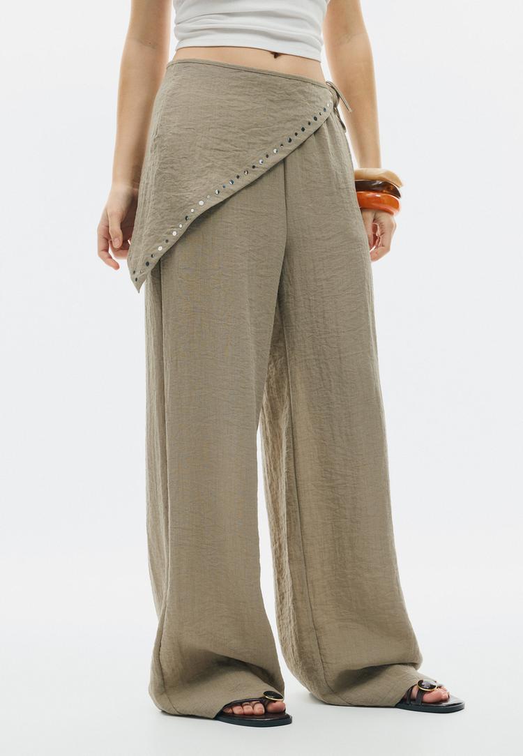 calcas fluidas com lenco