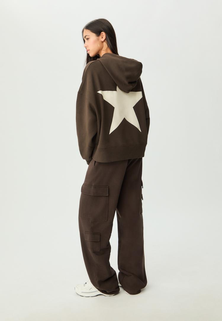 capuchon sweater sterren
