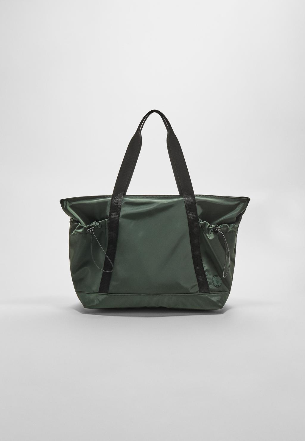 Bolso shopper tejido