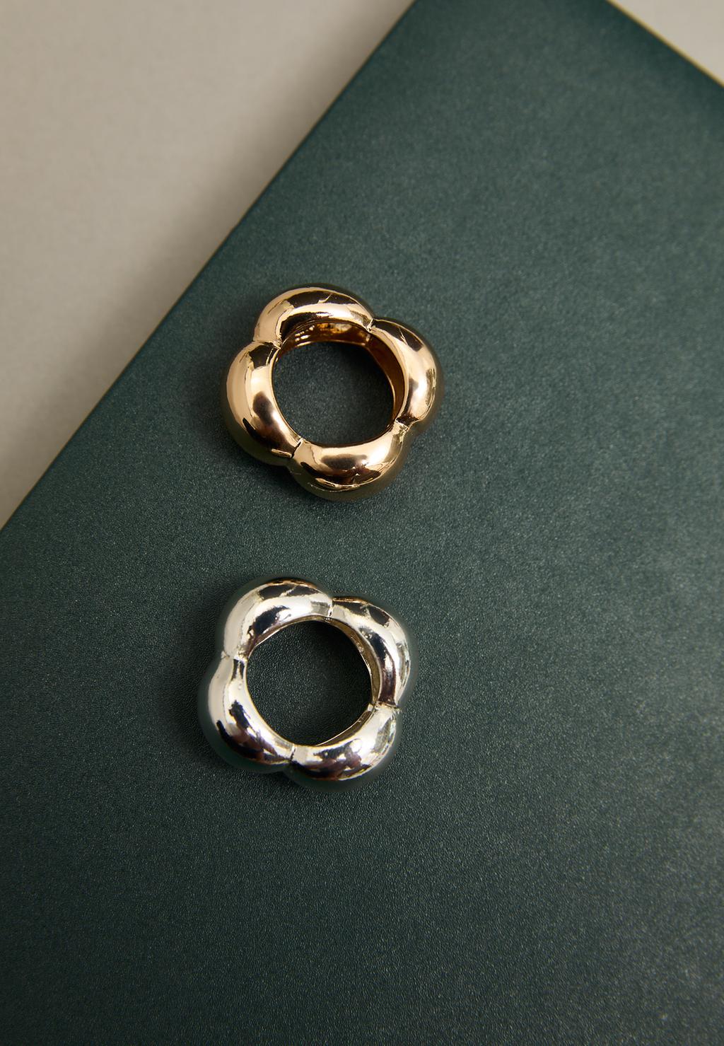 Set of 2 combined rings