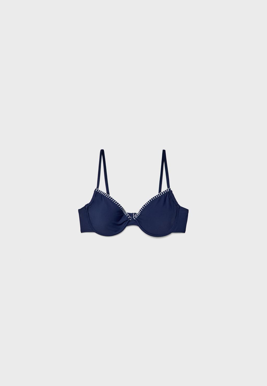 Balconette bikini top