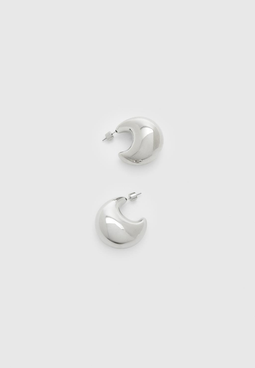Boucles d’oreilles anneau épais