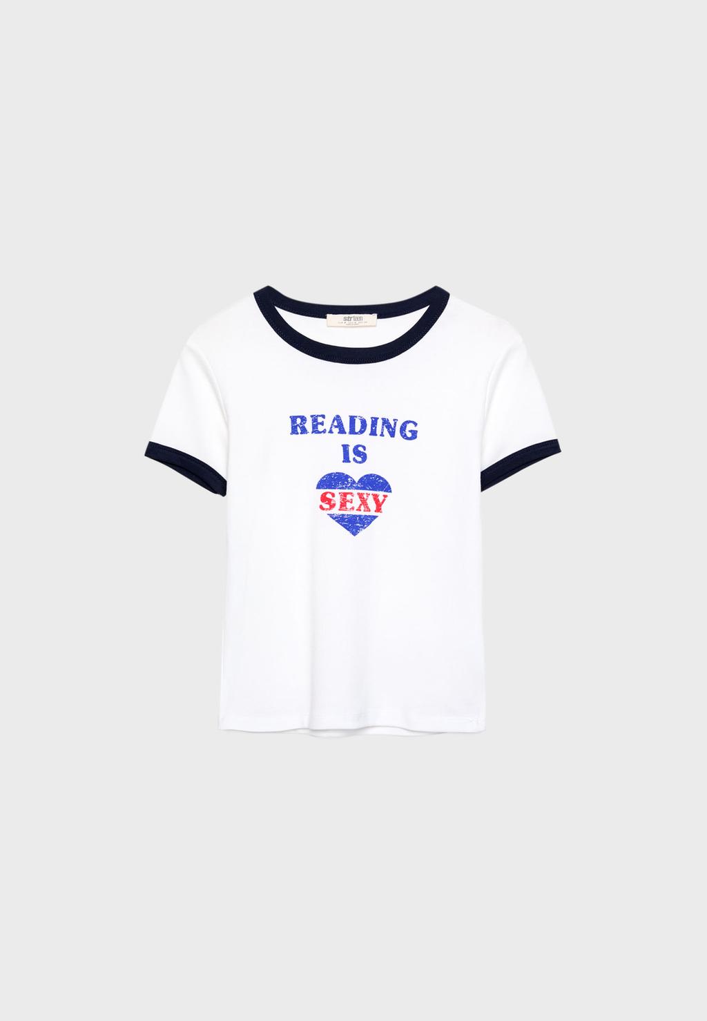 Camiseta manga corta estampado