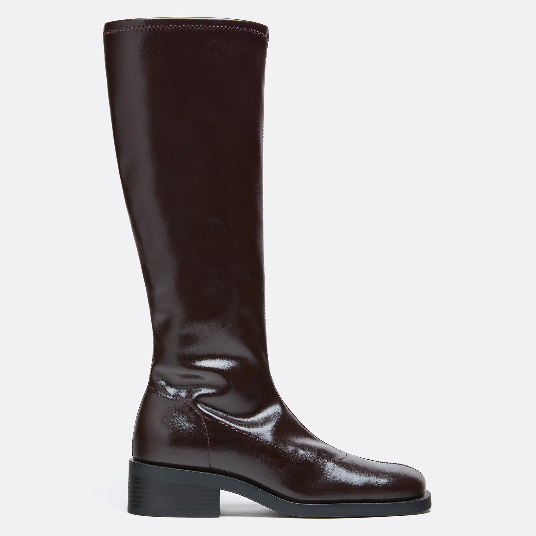 Botas planas stretch