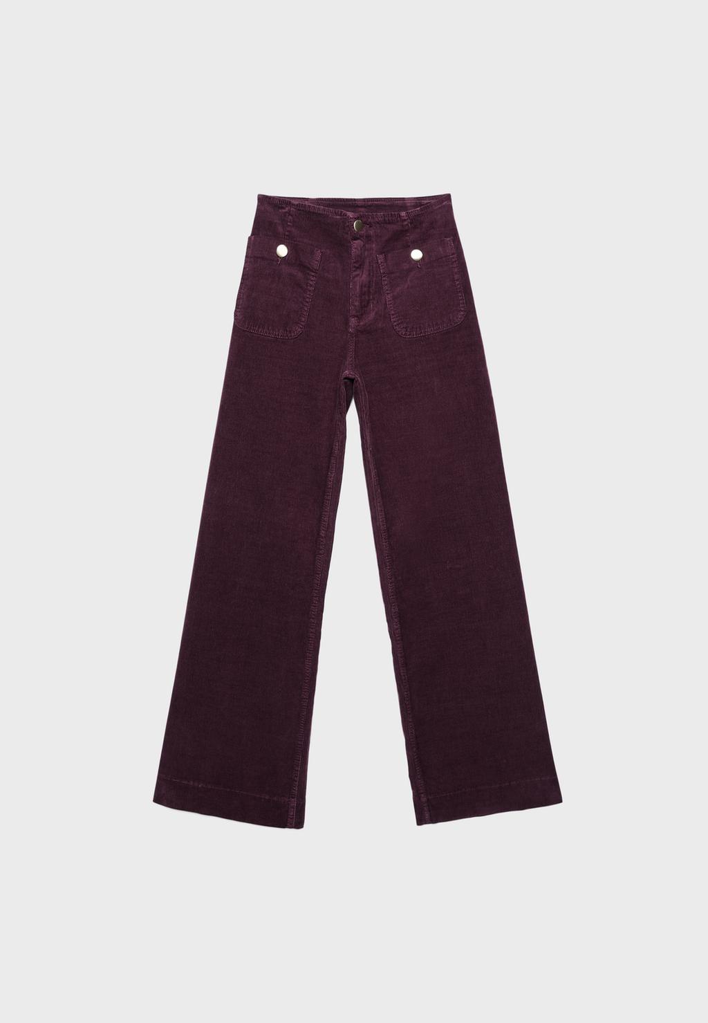 D77 pantalón pana minimal petos