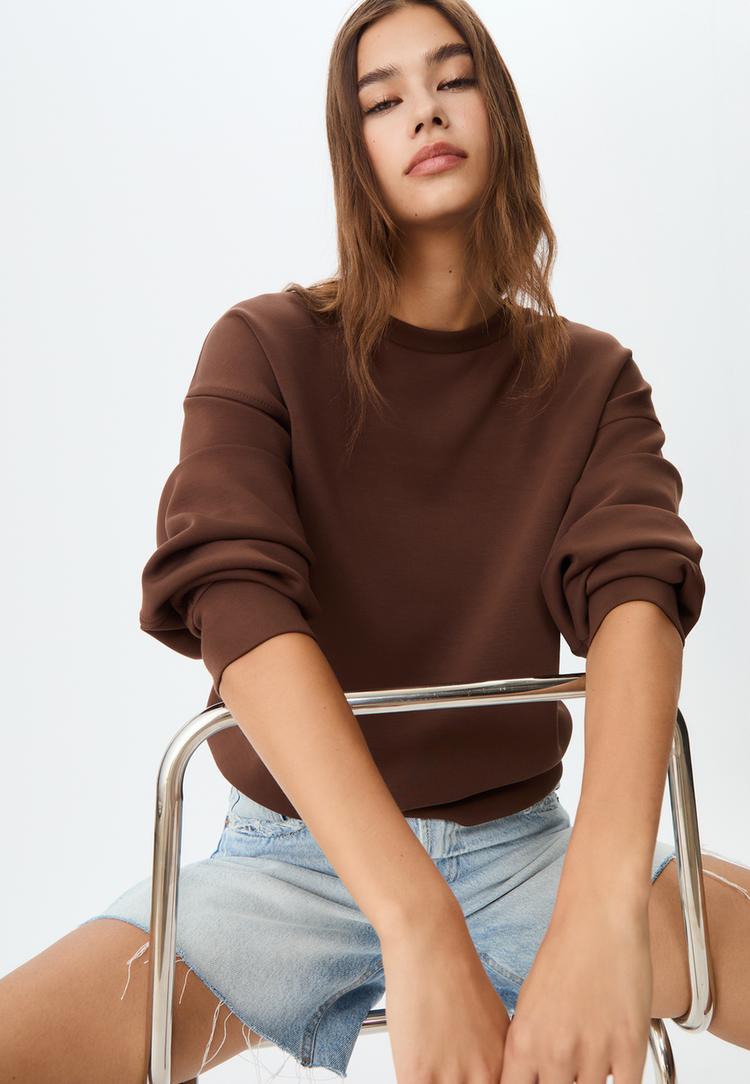 sudadera basica tacto suave