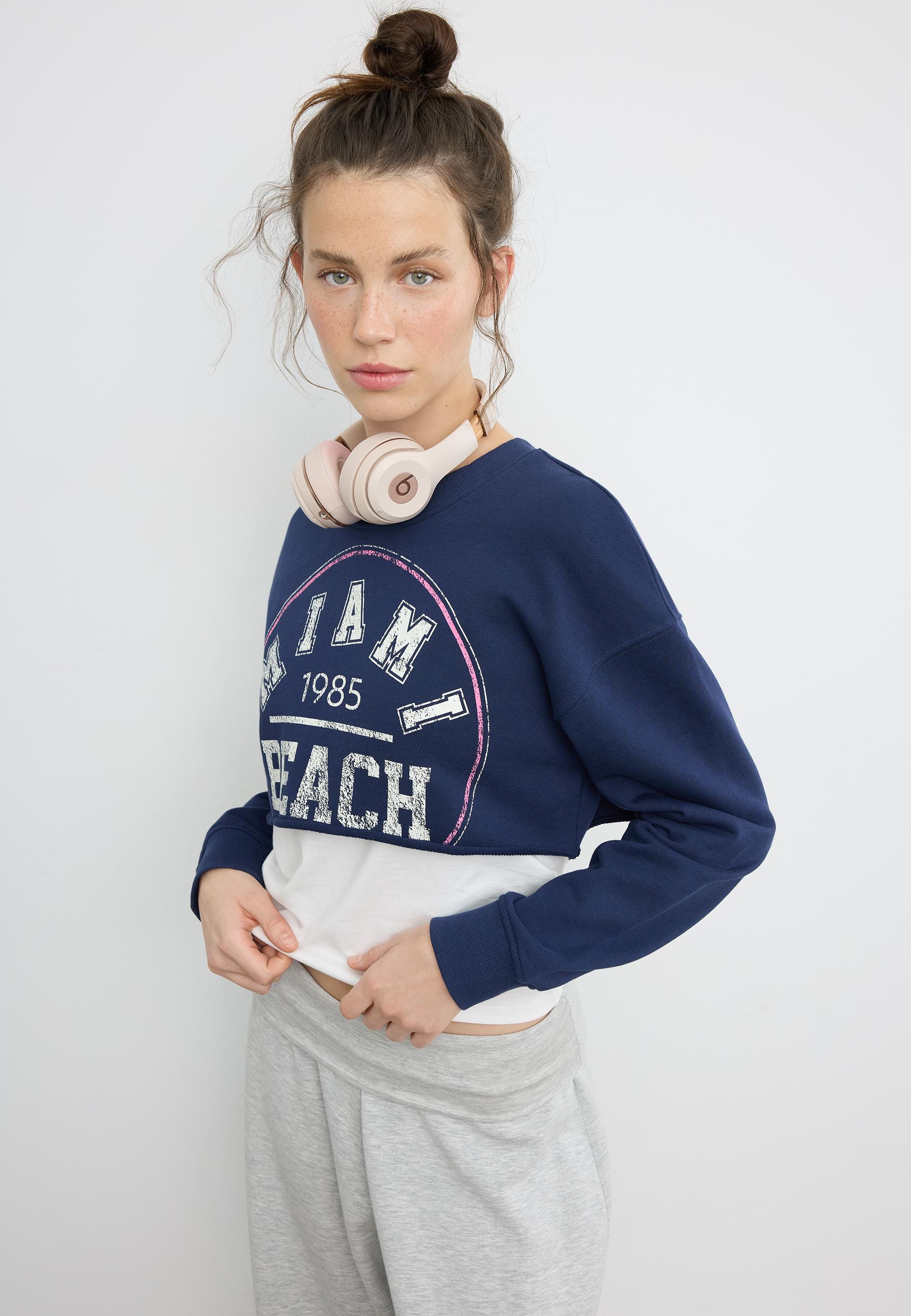 Combined Positional Sweatshirt — Dark blue