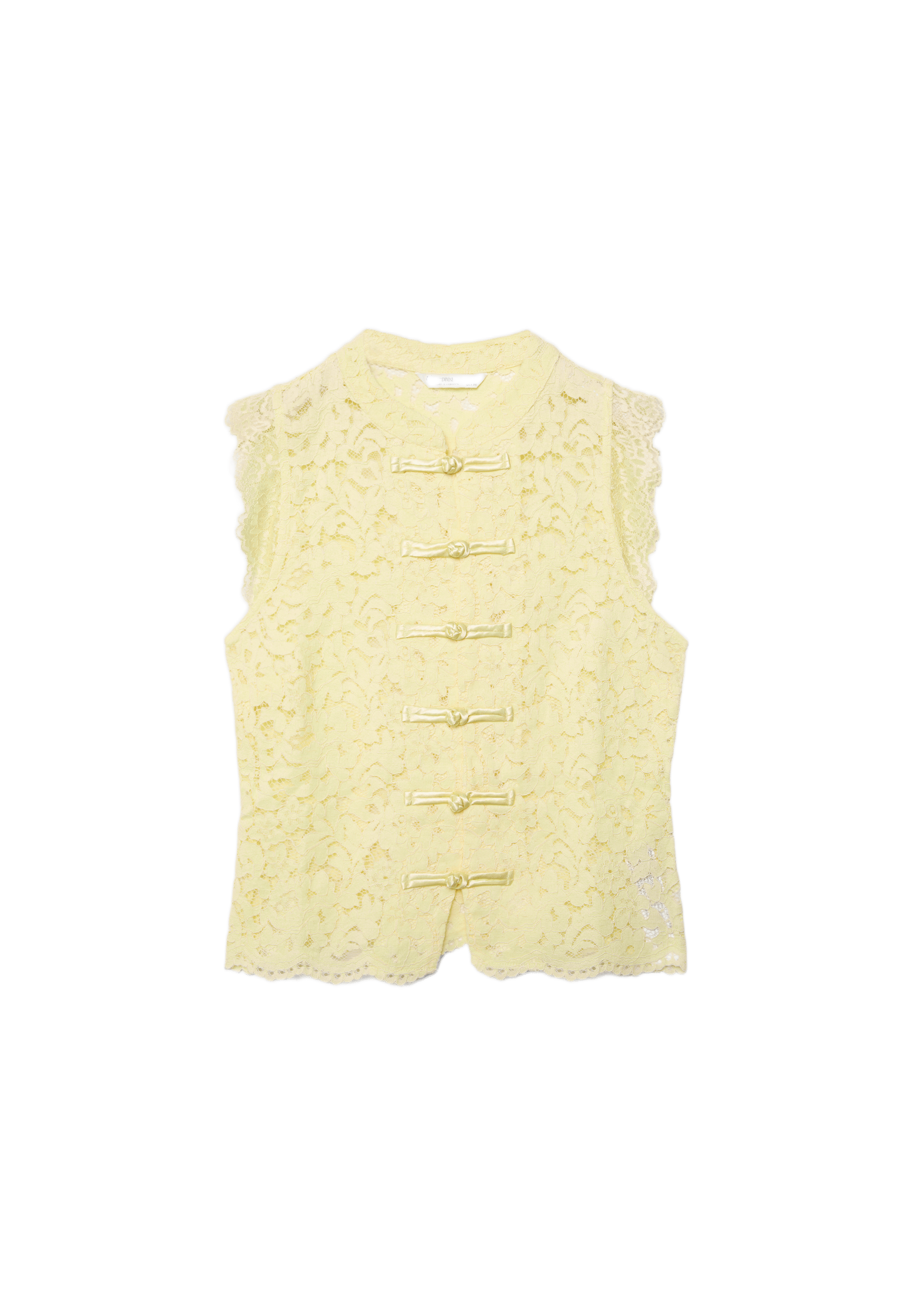 Dantel Qipao büstiyer