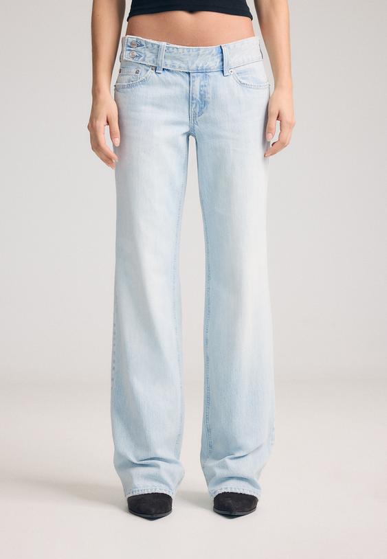 dusuk bel straight fit jean