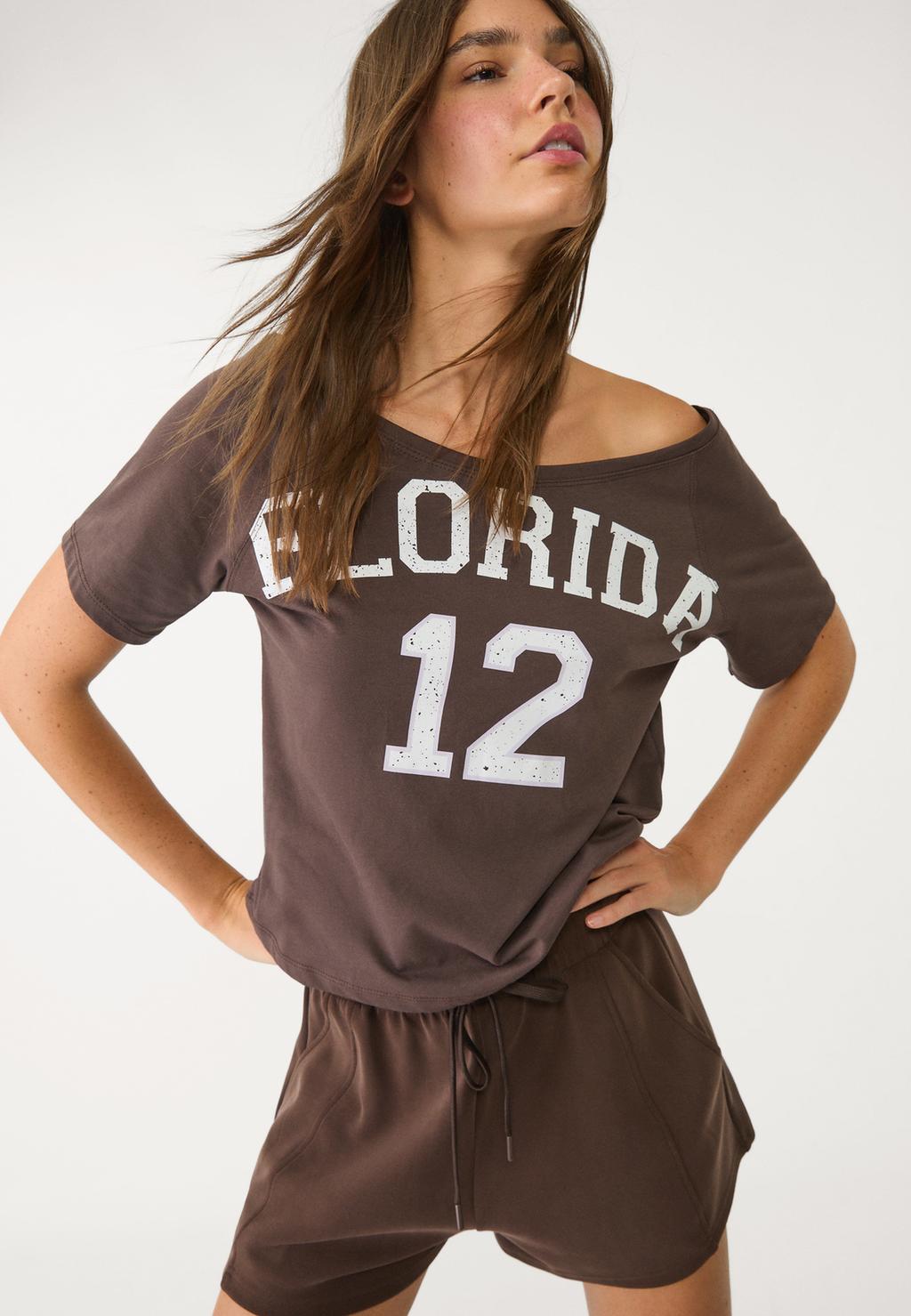 T-Shirt mit kurzen Ärmeln Florida