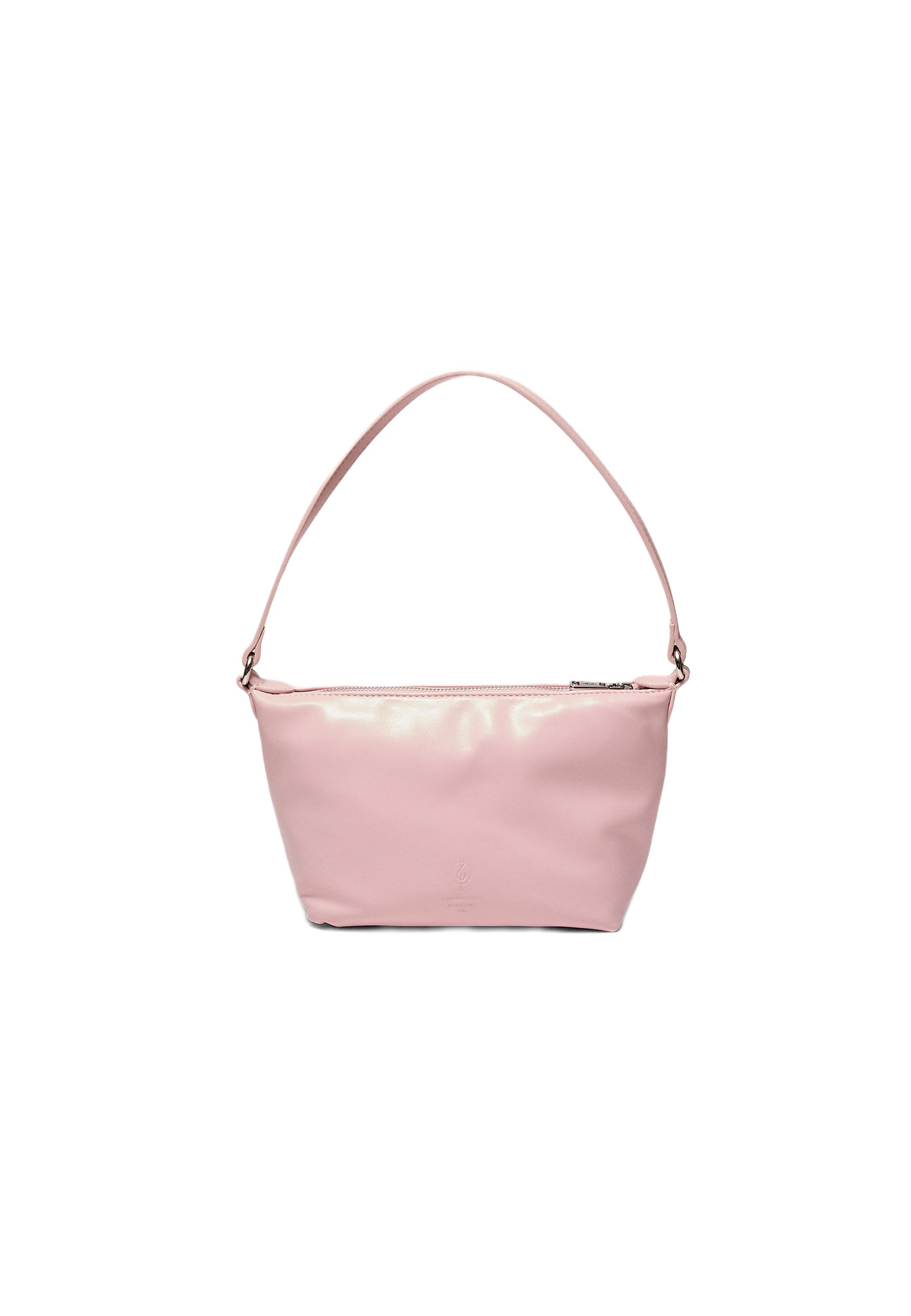 Soft touch crossbody bag — Pastel pink