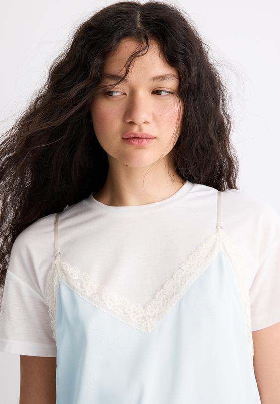 doublelayer camisole tshirt